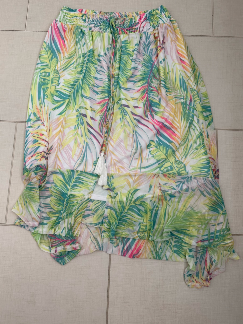 Harlow & Rose Tropical Floral Skirt – Women’s Size M